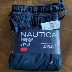 Nautica men’s sleepwear fleece pant Size Medium